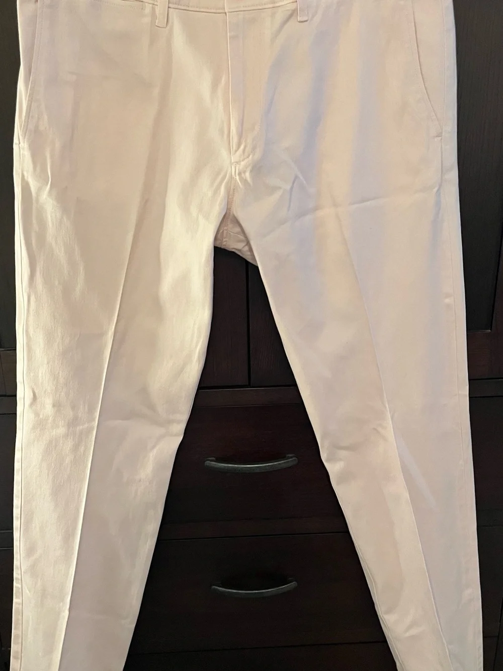 J. Crew Men’s Slim Chinos in Light Pink Tailored Smart-Casual Polished